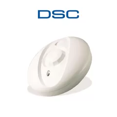 DSC--DSC BV500 - Detector de movimiento PIR 360° cableado para montaje en techo-
