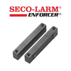 SECO-LARM--Seco-Larm SM216QGY - Contacto Magnetico Uso Rudo GRIS con terminales de tornillo Gap 2 3/4 (70mm) Compatible paneles DSC / RISCO / BOSCH-