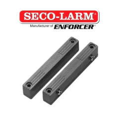 SECO-LARM--Seco-Larm SM216QGY - Contacto Magnetico Uso Rudo GRIS con terminales de tornillo Gap 2 3/4 (70mm) Compatible paneles DSC / RISCO / BOSCH-
