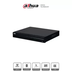 DAHUA--DAHUA DHI-NVR4232-16P-4KS3 NVR de 8 MP / 4k / 32 Canales IP / 16 Puertos PoE / Rendimiento de 160 Mbps/ Smart H.265+/ 2 Bahías de disco duro/ 4&2 E&S de Alarma/ Soporta cámaras WizSense/ 2 canales SMD Plus-