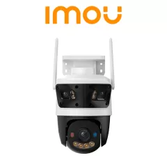 IMOU--IMOU Cruiser Triple 11MP (IPC-S7UN-11M0WED ) - Camara IP PT Triple Wifi Smart Color 11MP con 2 lentes Fijos de 3 Megapixeles + Lente PT 5 Megapixeles / Dual SD 512GB c/u / Disuasión Activa / Audio Bidireccional-
