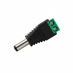 JR-52--Adaptador tipo Jack de 3.5 mm macho polarizado de 12 Vcd-