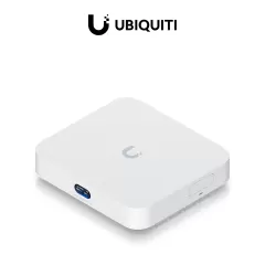 UniFi--UBIQUITI UCG-MAX - Cloud Gateway UniFi, 4 puertos LAN de 2.5GbE, 1 puerto intercambiable a WAN, 1 puerto WAN de 2.5GbE, Balanceo de carga, 1.5Gbps con IDS/IPS, recomendado para 30 dispositivos y 300 clientes.-