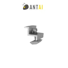 ANTAI--Abrazadera Final 30 a 35 mm - End Clamp 30 a 35mm - Aluminio anodizado de alta resistencia - ANTAI SOLAR-