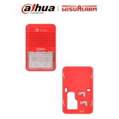 DAHUA--DAHUA WISUALARM PAQUETE DHI-HY-1500 - El paquete incluye: sirena estrobo direccionable y la base de instalación-