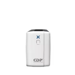 CDP R-UPR758 - UPS Interactivo de 750VA / 375W con 8 terminales de salida: 4 con respaldo y 4 con supresión de picos. Incluye batería de 12V 7AH, libre de mantenimiento.