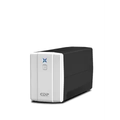 CDP R-UPR1008 - UPS Interactivo de 1000 VA y 500W, con 8 terminales de salida: 4 con respaldo y 4 con supresión de picos.