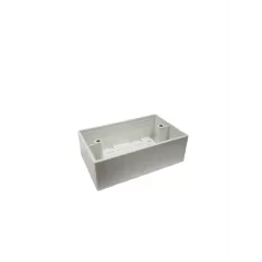 SBE TECH SBE-CUNIV2- Caja universal de PVC 2X4 reforzada, con rango de temperatura de trabajo -20ºC hasta +65ºC, facil instalación y limpieza
