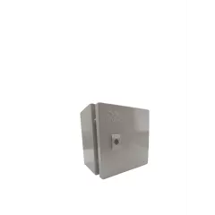 SBE TECH 303015 - Gabinete metálico 30.0 cm x 30.0 cm x 15.0cm / Para uso exterior / IP65 / NEMA 4 / Fabricado en Acero calibre 14