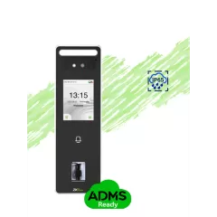 ZKTECO SpeedFaceV3L - Control de Acceso y Asistencia Visible Light con Autenticación Facial (500 Rostros), Huella Digital BioID+ (3000), Registro de 200,000 Eventos, IP65 y Conectividad TCP/IP