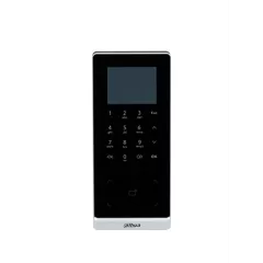 DAHUA ASI2201H-DW - Control de Acceso de Tarjeta&Teclado/ Pantalla de 2.4"/ Conectividad WiFi & Ethernet/ 30,000 usuarios y Tarjetas ID/ Puertos Wiegand y RS485/ 50 administradores/ Compatible con SmartPSS Litey DSS Pro para Gestión Avanzada/ #LoNuevo