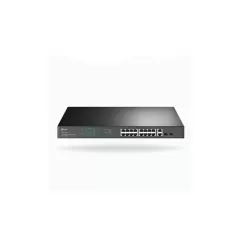 TP-LINK TL-SG1218MP - Switch no administrable de 16 puertos 10/100/1000Mbps y PoE af/at, 2 puertos SFP hasta 250W.