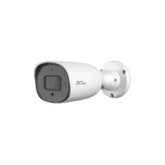 ZKTECO BS855P22CS7MI - Cámara IP Bullet 5 Megapíxeles / Compresión H.265 / Lente 3.6 mm / Alcance IR 30 mts / Detección Facial / Micrófono Integrado / Carcasa metálica / PoE / IP67 / P2P