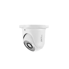 ZKTECO ES855P11CS7CMI- Cámara IP Domo Full Color 5 Megapíxeles / Compresión H.265 / Lente 2.8 mm / Alcance IR 20mts / Detección Facial / Micrófono Integrado / Carcasa metálica / PoE / IP67 / P2P