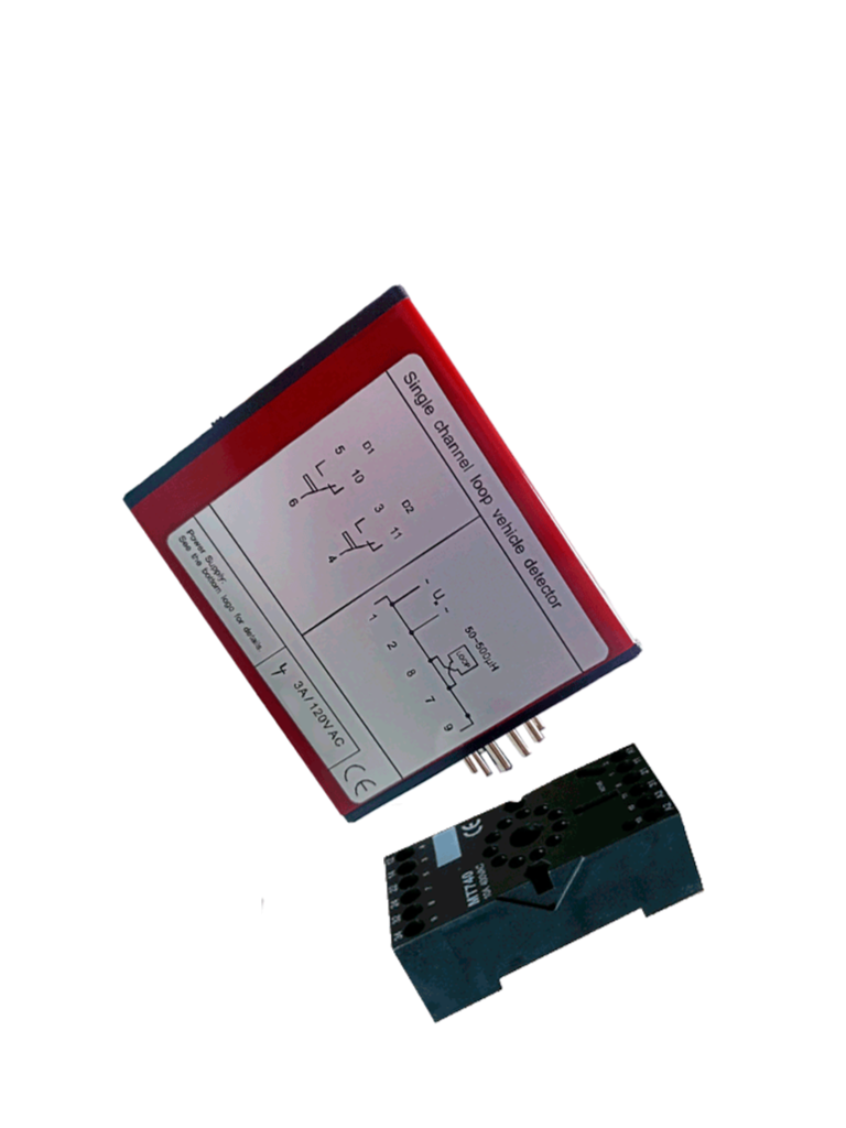 ZKTECO ZF500 - Sensor de Masa para Control de Acceso Vehicular / 110 VAC / 3A / Un Canal / Nivel de Sensibilidad Ajustable / Para Tráfico Pesado / Compatible con Barreras Wejoin / ZKTeco y Otras Marcas