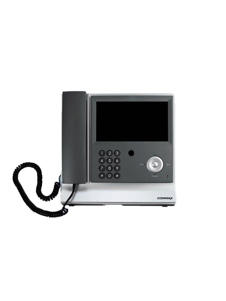 COMMAX JNS70MN - Unidad de intercomunicación por voz para unidad de enfermería, cuenta con identificación de habitación y numero de cama, interconexión con JNSPSM a 4 hilos