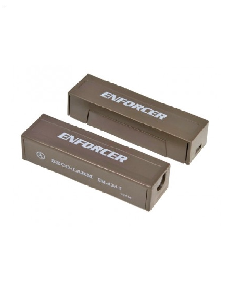 Bosch--Seco-Larm SM433TQB - Contacto magnetico CAFE de sobreponer 1-1/4" (31mm) Gap Compatible paneles DSC / RISCO / BOSCH #cer-