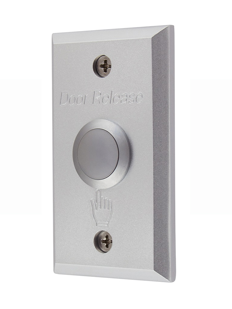 YLI ELECTRONIC--YLI ABK800A - Botón liberador con estructura de aluminio función normalmente abierto y cerrado / Compatible con caja de instalación clave 76017-