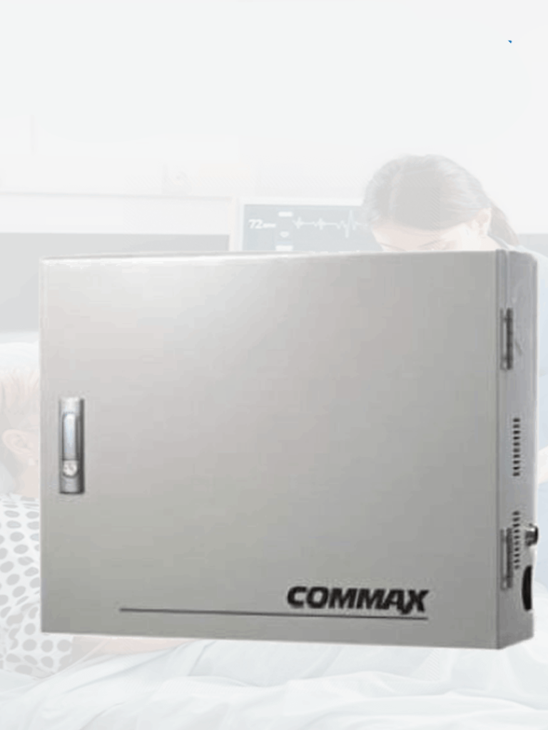 COMMAX--COMMAX JNSPSM - Unidad central para sistema de llamado de enfermería, soporta hasta 30 subestaciones JNS4CS y un JNS70MN, Salida de voltaje de 24VDC-