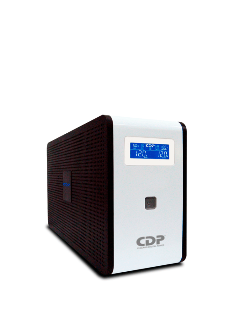 CHICAGO DIGITAL POWER--CDP RSMART1210 - UPS / 1200 VA / 720W / 5 Salidas NEMA5-15R con respaldo de batería / 5 Salidas con supresión de picos-
