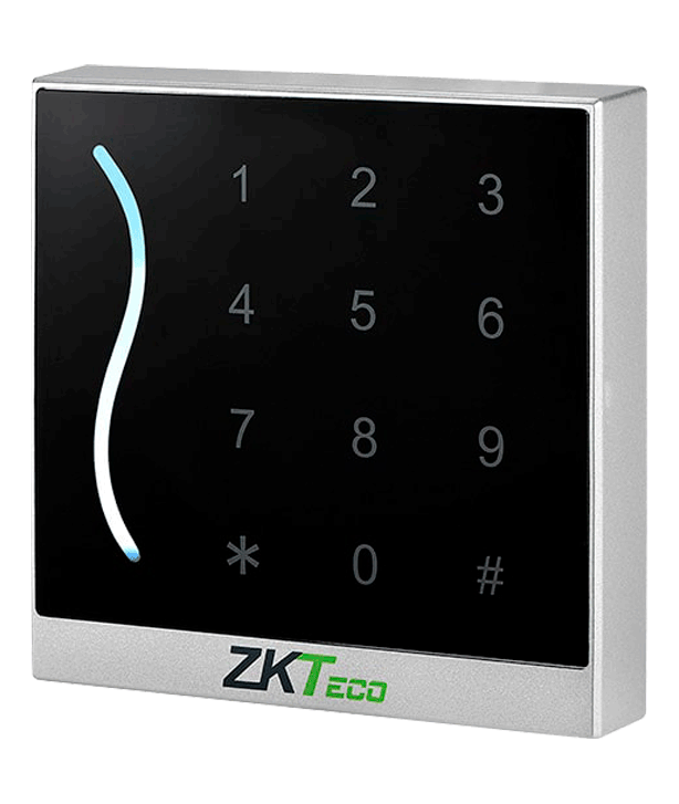 ZKTECO--ZKTECO PROID30BE - Lector Esclavo de Tarjetas ID / Frecuencia 125Khz / Green Label / Conexión Wiegand 26 o 34 Ajustable / Teclado Touch / IP65/ Compatible con Paneles C3 e InBio-