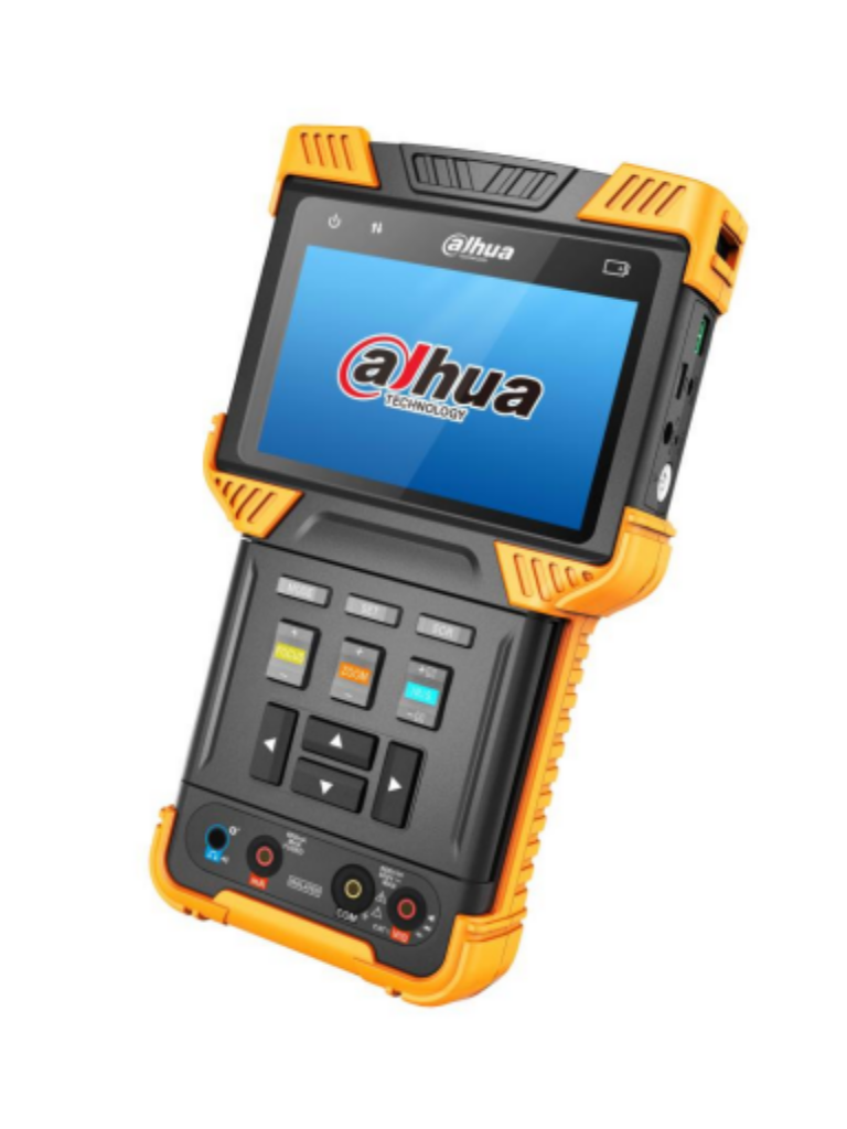 DAHUA--DAHUA PFM900-E - Probador de Video IP y HDCVI/ Soporta H.264 y H.265/ Soporta Control PTZ & Probador de Audio/ Soporta Prueba de Cable de Red/ Multimetro Digital/ Salida Poe 802.3at y Salida de 12v 2Amp/ #ProAccesorios-