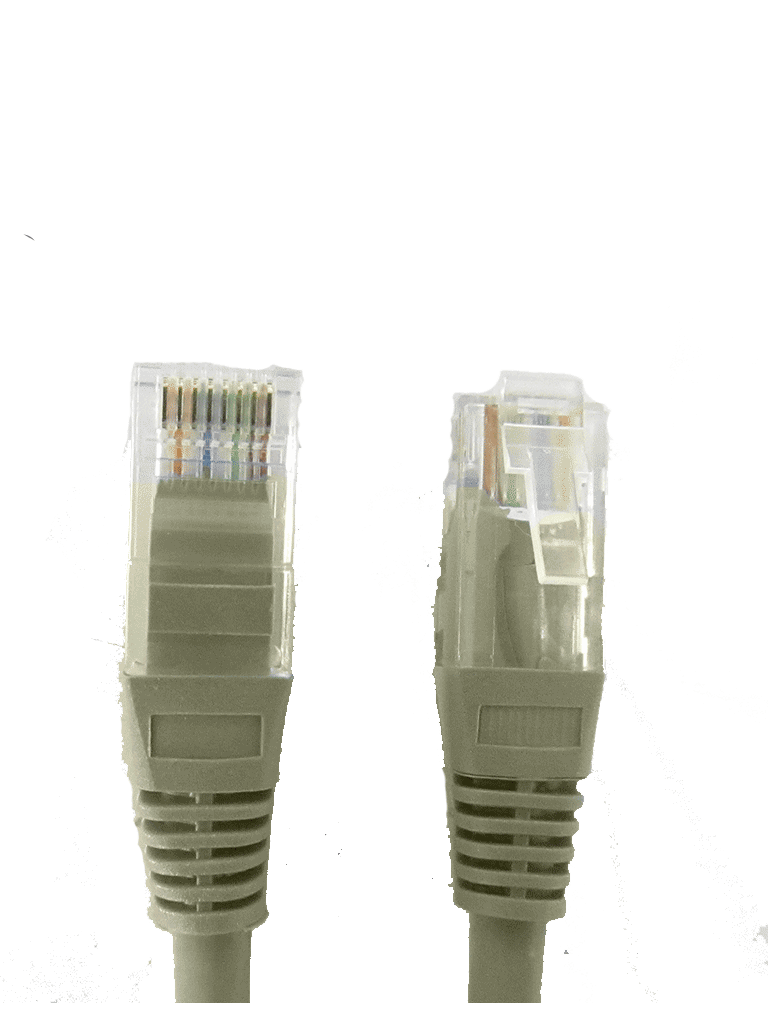 SAXXON--SAXXON P5E1UG - Cable patch cord UTP 1 metro / CAT 5E / Color gris-