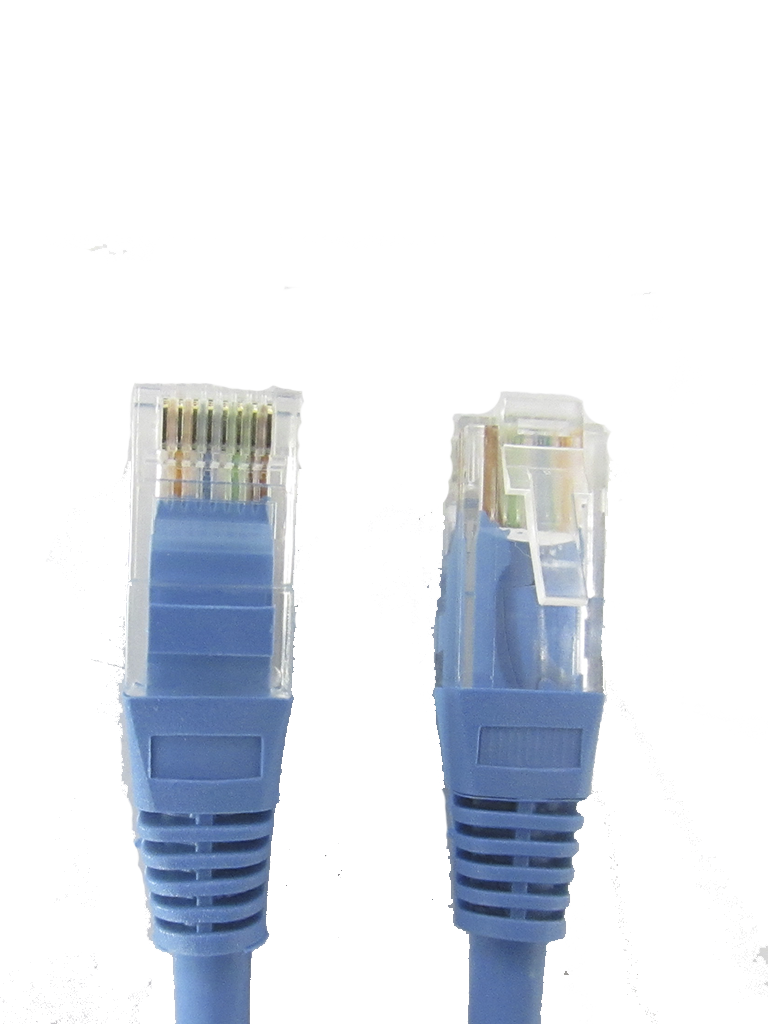 SAXXON--SAXXON P63UA - Cable patch cord UTP 3 metros / CAT 6 / Color azul-
