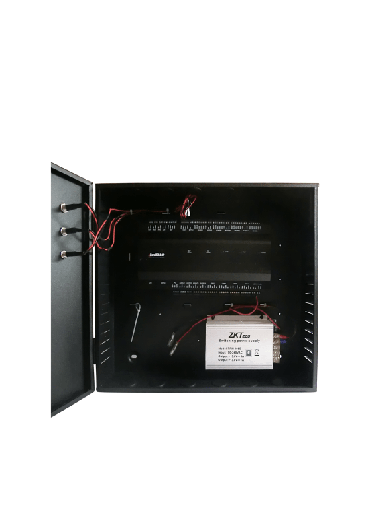 ZKTECO--ZKTECO INBIO260B - Panel de Control de Acceso Profesional / 2 Puertas / 3,000 mil Huellas / PULL / Admite lector de huella Esclavo FR-