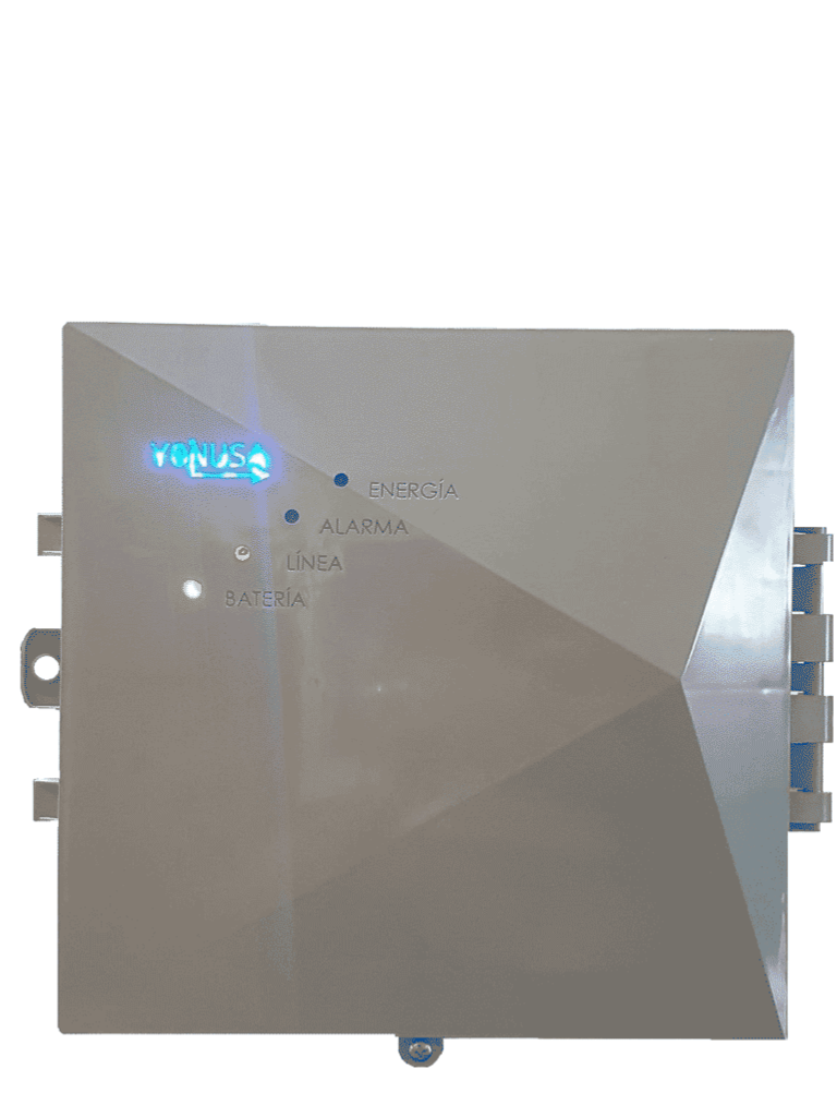 YONUSA--YONUSA EY12000127P - Energizador para solución de cerco eléctrico con salida de 12000V y 3500 metros Lineales / Sin interface/ Soporta modulo  WiFi y batería de respaldo-