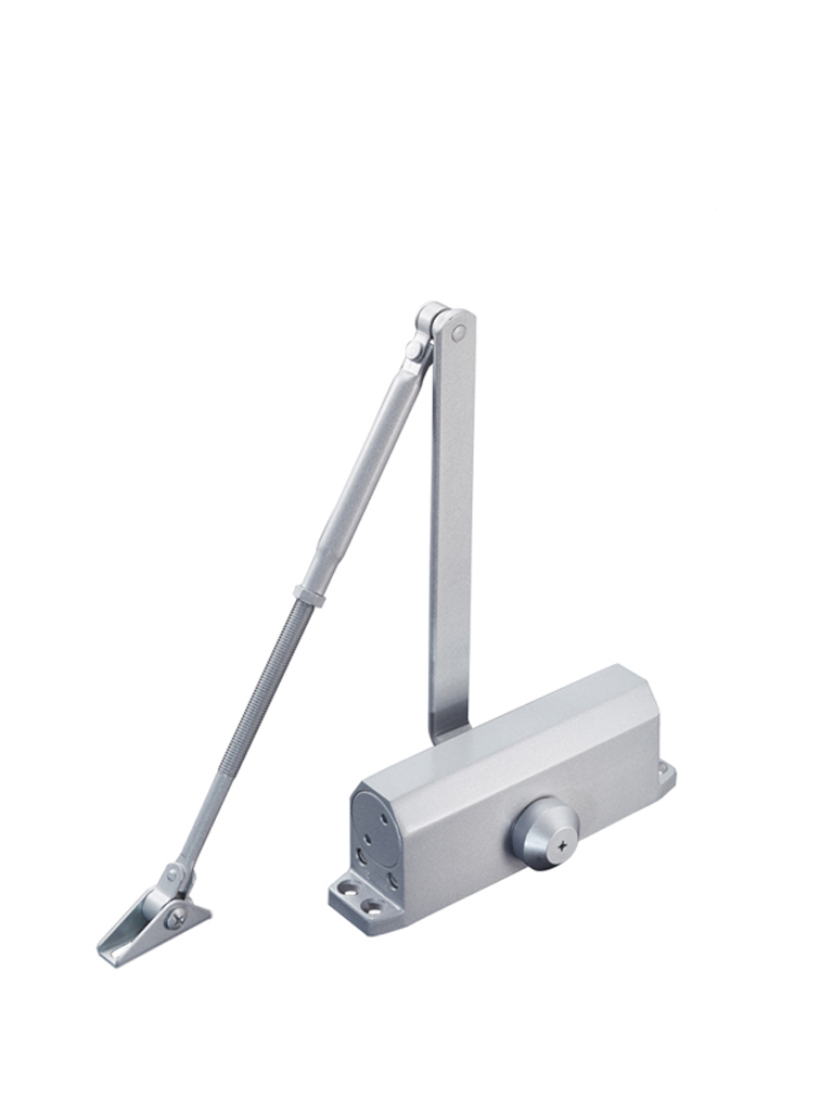 YLI ELECTRONIC--YLI YC-83-2  - Brazo cierra puerta automático / Para puertas de 100 kg / Compatible con puertas de madera, vidrio, metal / Velocidad ajustable de cierre / Instalación izquierda o derecha-