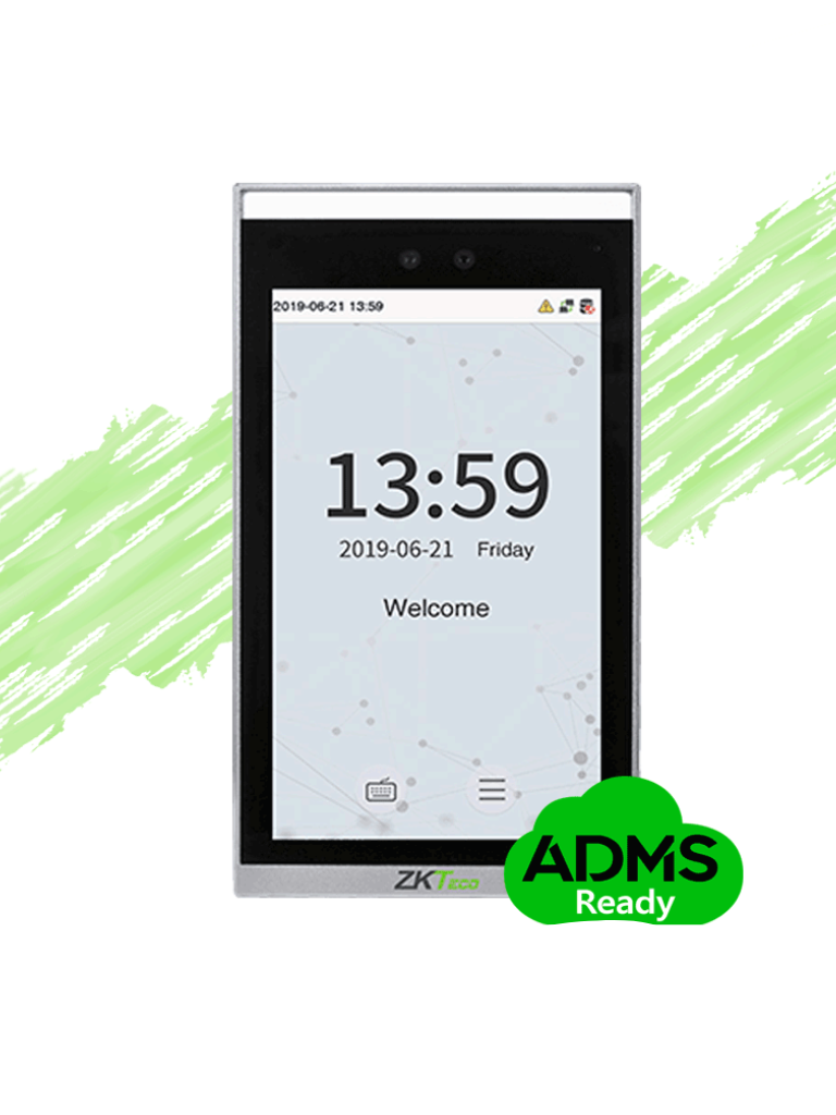 ZKTECO--ZKTECO FACEDEPOT7BL - Terminal de Control de Acceso de Reconocimiento Facial para una Puerta / Interior / 10000 Rostros / 7 Pulgadas / Serie Visible Light / Reconocimiento a 2m #cuestadeenero-