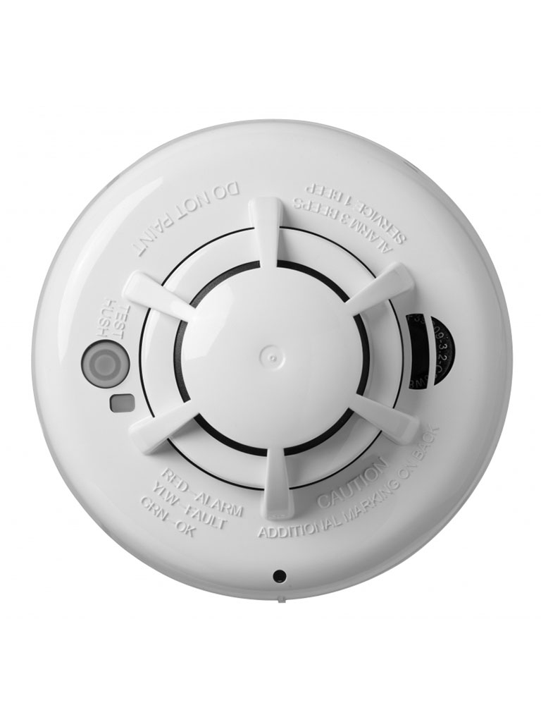 DSC--DSC PG9936 - Detector de humo y calor inalámbrico con tecnología Power G compatible con NEO, PRO, Qolsys e IoTga #PLANDEBENEFICIOS #SBOWL-