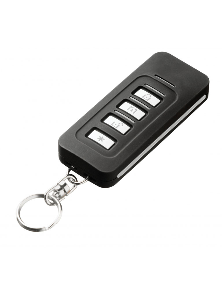 DSC--DSC PG9929 - Llavero de 4 botones programables inalámbrico  Power G  Slimline compatible con NEO, PRO, Qolsys e IoTega-