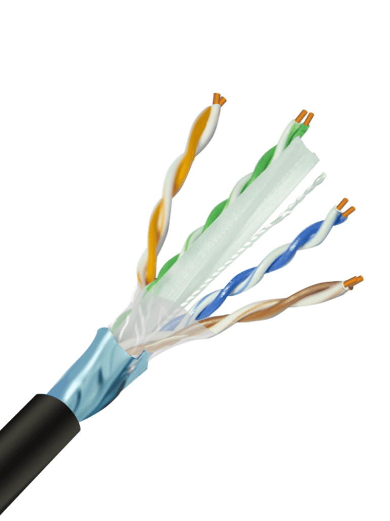 SAXXON--SAXXON OUTPCAT6CCAEXT- Cable UTP CCA de 305M/ Categoria 6/ Exterior/ Doble forro/ Color negro-