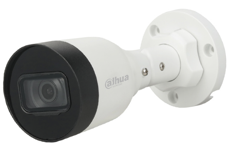 DAHUA--DAHUA IPC-HFW1431S1-S4 - Cámara IP Bullet de 4 Megapixeles/ H.265+/ Lente de 2.8mm/ 93 Grados de Apertura/ IR de 30 Metros/ 30 FPS/ WDR/ IP67/-