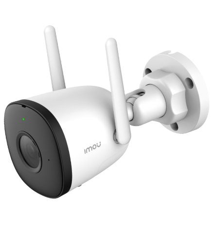 DAHUA--IMOU Bullet 2C 2MP (IPC-F22N-0280B-imou) - Cámara IP Bullet Wifi de 2 Megapíxeles/ Micrófono Integrado/ 102 Grados de Apertura/ H.265/ Lente de 2.8mm/Detección de Humanos (Evita Falsas Alarmas)/ IR de 30 Metros/ IP67/ Ranura para MicroSD/-