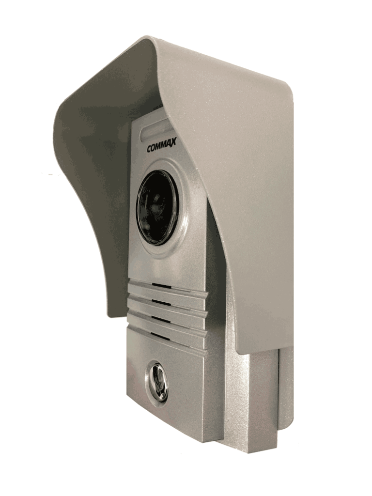 COMMAX--COMMAX DRC40KRS - Paquete de frente de calle modelo DRC40K y cubierta de metal para mayor protección contra la luz del sol y la lluvia-