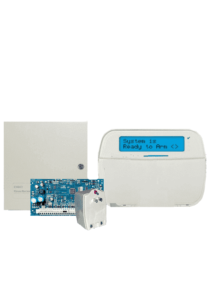 DSC--DSC NEO RF ALFA - Kit Neo 32 Zonas Inalámbricas  Panel HS2032/ / Teclado Alfanumerico HS2LCDRF9N/  Fuente PTC1640U / Gabinete GMX003-
