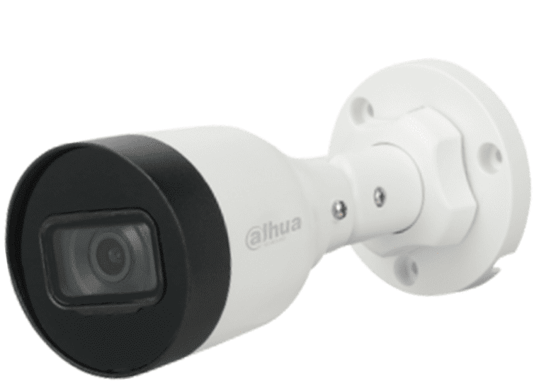 DAHUA--DAHUA IPC-HFW1431S1-A-S4 - Cámara IP Bullet de 4 Megapixeles/ H.265+/ Lente de 2.8 mm/ 104 Grados de Apertura/ IR de 30 Mts/ Micrófono Integrado/ PoE/ WDR Real/ IP67/-