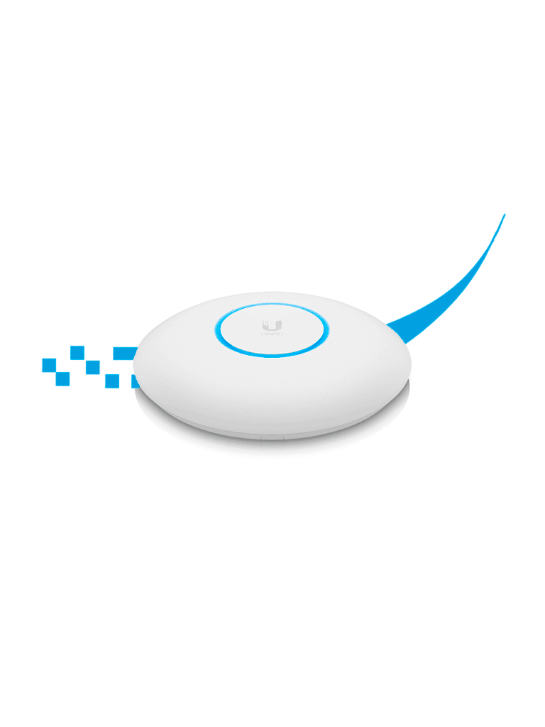 UBIQUITI--Ubiquiti U6-PRO - Punto de acceso WiFi 6 PRO/ MIMO 4x4/ Doble Banda 802.11ax/ Interior/ Tasa de transferencia de hasta 4.8Gbps en 5GHz/-