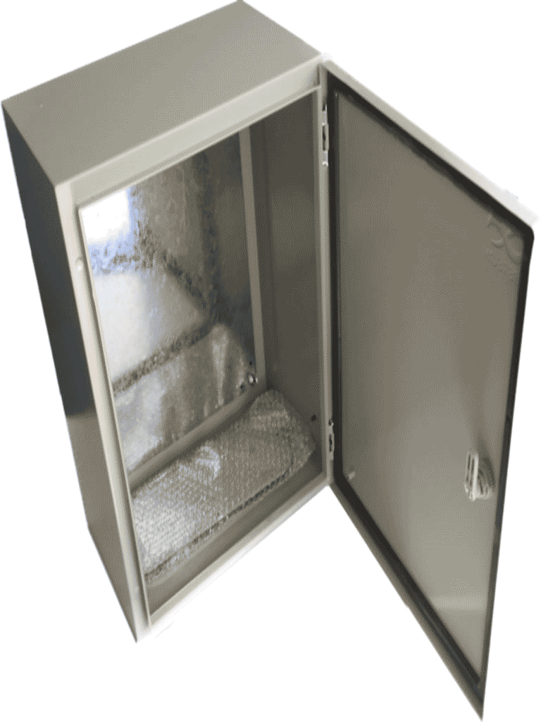 SBE TECH--SBETECH SBE-504020 GABINETE METALICO / ALTO 500 MM / ANCHO 400 MM / PROFUNDIDAD 200 MM  grado IP 65 NEMA 4-