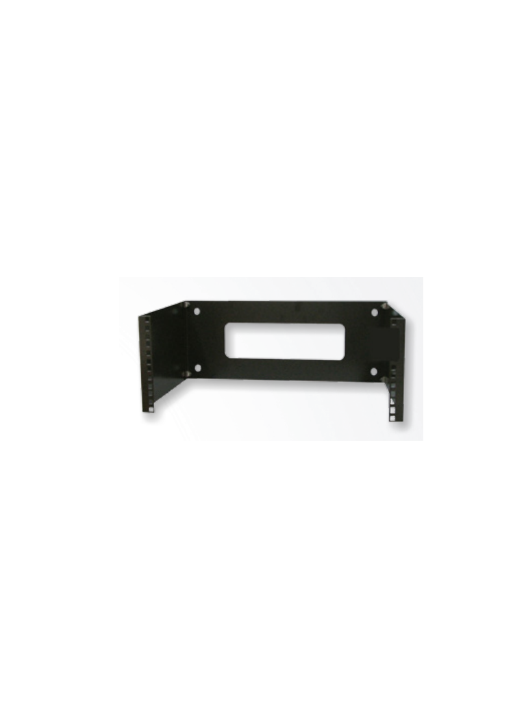 SBE TECH--SBE TECH SBE-HB-7 Bracket de pared de 7UR / Rack de pared / 19" ancho x 12" prof., negro-