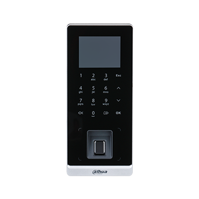 DAHUA--DAHUA ASI2212H-W - Control de Acceso Exterior IP65/ 3,000 Huellas/ 30,000 Tarjetas Mifare y Passwords/ 150,000 Eventos/ Diseño Delgado y Elegante/ Desbloqueo Remoto/ TCP/IP/ AutoRegistro/ P2P/ Funcion de Timbre/-