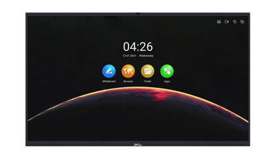 ZKTECO--ZKTECO IWB86B - Pantalla Digital Interactiva / 86 pulgadas / 4K UHD / Android / Bisel Delgado / Cámara Integrada 13 megapíxeles / Matriz de 6 Micrófonos / 20 Puntos Multi-touch / Proyección Inalámbrica mediante WiFi  #preciosbajos-