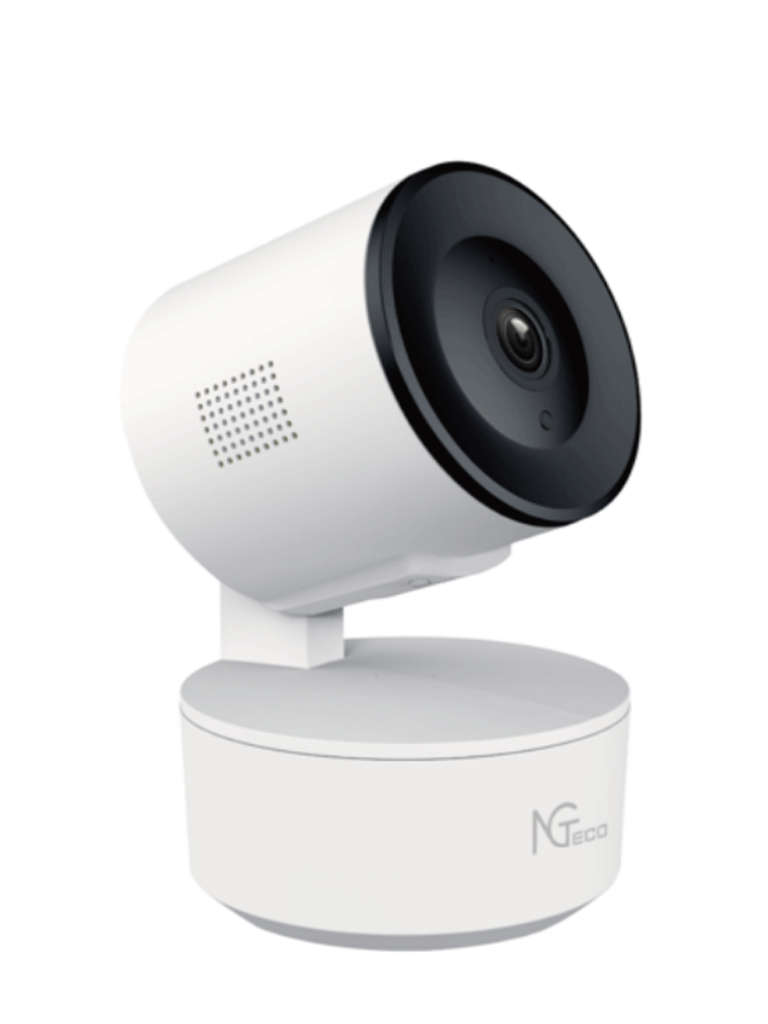 ZKTECO--NGTECO NGC2301 - Cámara PT WiFi / 1080p / Distancia IR 5 metros / Detección de movimiento / Movimiento 355° horizontal, 80° vertical / Almacenamiento Local y en la Nube / Control Remoto / Audio Bi-direccional / Funciona con Alexa-