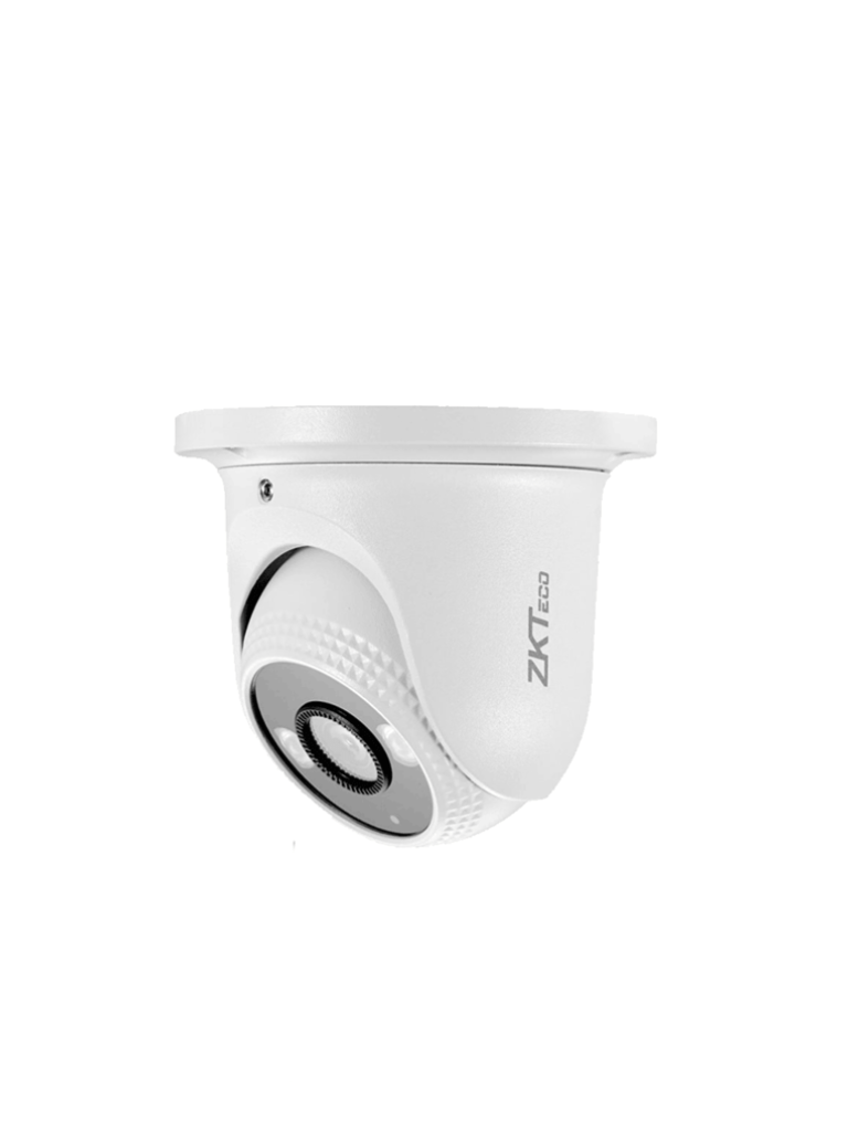 ZKTECO--ZKTECO ES855P11CS7CMI- Cámara IP Domo Full Color 5 Megapíxeles /  Compresión H.265 / Lente 2.8 mm / Alcance IR 20mts / Detección Facial / Micrófono Integrado / Carcasa metálica / PoE /  IP67 / P2P-