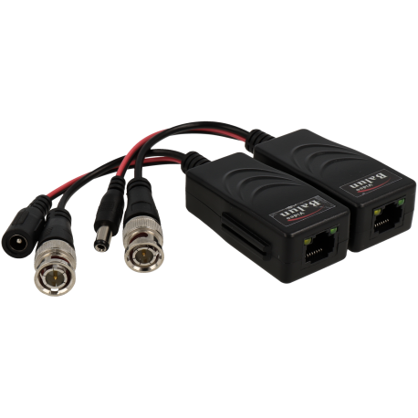 DAHUA--DAHUA PFM802 - Par de Transceptores Pasivos de Hasta 4 Megapíxeles para Video y Energía/ Distancia de Hasta 150 Metros/  Voltaje de Entrada de 12-15V DC/ Cableado por RJ-45/ Conectores BNC y de Energía/ Soporta: HDCVI/TVI/AHD/CVBS/-