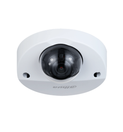 DAHUA--DAHUA HDBW3200F-M - Cámara Domo de 2 Megapíxeles/ Especial para DVR Movil / Lente de 2.8mm/ 106 Grados de Apertura/ IR de 20 Metros/ Tetra-híbrida/ Micrófono Integrado/ IP67/ IK10/-