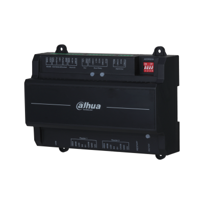 DAHUA--DAHUA DHI-ASC2202B(T) - Panel de Control de Acceso para 2 Puertas 2 Lectoras/ Compatible con Torniquetes Dahua/ TCP/IP/ Comunicación RS-458 y Wiegand/ 100,000 Usuarios y 500,000 Registros/ Soporta Interlock, Anti-passback, Desbloqueo Remoto/-